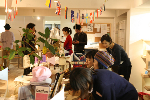 前回の春のHAPON Bazaarの様子1